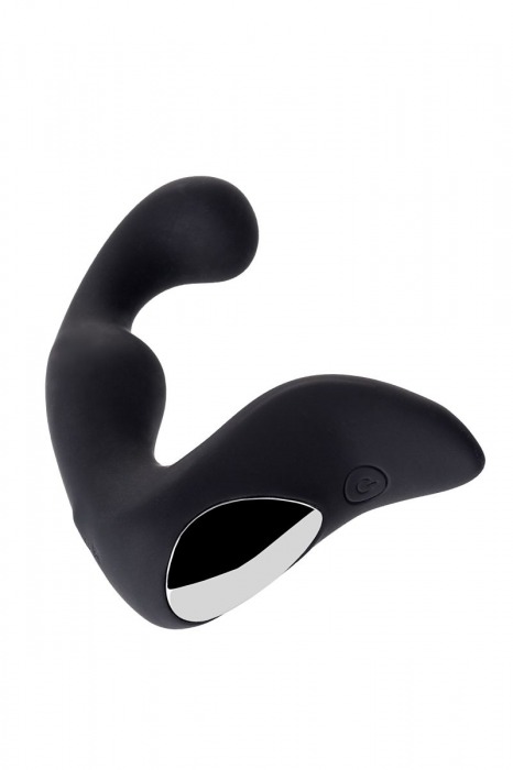 Чёрный изогнутый вибростимулятор простаты Erotist - Erotist Adult Toys - в Казани купить с доставкой