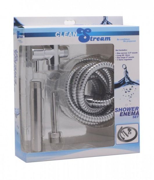 Набор для анального душа Shower Enema System - XR Brands - купить с доставкой в Казани