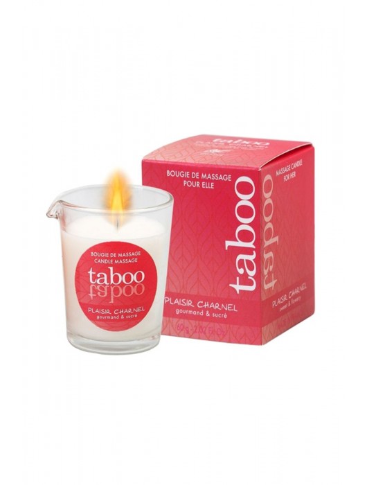 Массажное аромамасло с афродизиаками для женщин RUF Taboo Plaisir charnel - 60 гр. - RUF - купить с доставкой в Казани