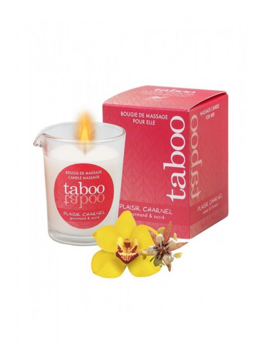 Массажное аромамасло с афродизиаками для женщин RUF Taboo Plaisir charnel - 60 гр. - RUF - купить с доставкой в Казани