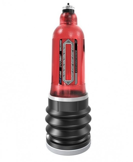 Красная гидропомпа HydroMAX7 Wide Boy - Bathmate - в Казани купить с доставкой