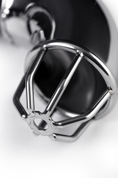 Серебристый мужской пояс верности TOYFA Metal - ToyFa - купить с доставкой в Казани