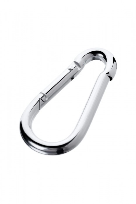 Серебристый карабин TOYFA Metal - ToyFa - купить с доставкой в Казани