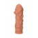Телесная реалистичная насадка KOKOS Extreme Sleeve 11 с дополнительной стимуляцией - 12,7 см. - KOKOS - в Казани купить с доставкой