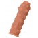 Телесная реалистичная насадка KOKOS Extreme Sleeve 11 с дополнительной стимуляцией - 12,7 см. - KOKOS - в Казани купить с доставкой