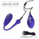 Фиолетовый шарик с электростимуляцией и вибрацией Intimate E-Stimulator Remote Kegel Exerciser - California Exotic Novelties - купить с доставкой в Казани