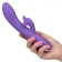 Фиолетовый вибромассажер Inflatable G-Flutter с функцией расширения - 21 см. - California Exotic Novelties