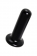 Черный стеклянный мини-вибратор - 10 см. - Sexus в Казани Черный стеклянный мини-вибратор - 10 см. - Sexus