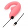 Розовый вибромассажер для двойной стимуляции Womanizer Blend - Womanizer купить в Казани с доставкой в Orgasmix.ru Розовый вибромассажер для двойной стимуляции Womanizer Blend - Womanizer