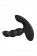 Черный силиконовый стимулятор простаты Levett Nitoc с пультом ДУ - Levett - в Казани купить с доставкой